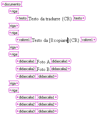 Documento XML in Word