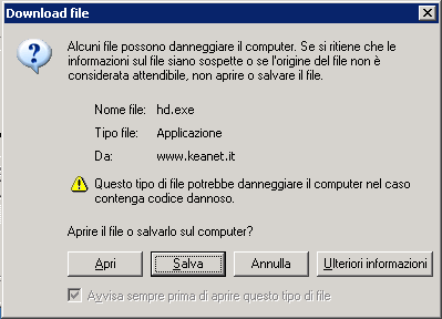 Istruzioni per Windows 2000