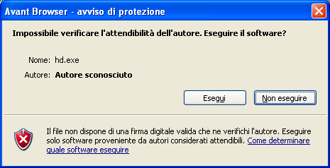 Istruzioni per Explorer XP